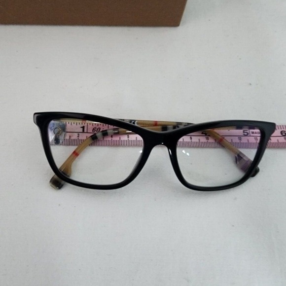 NEW Burberry Eyeglasses Frames Black Designer Glasses Authentic - Picture 10 of 13